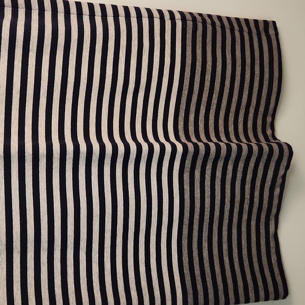British Khaki Navy & Gray Striped T-Shirt Mini Dress – Size XS - Picture 11 of 11